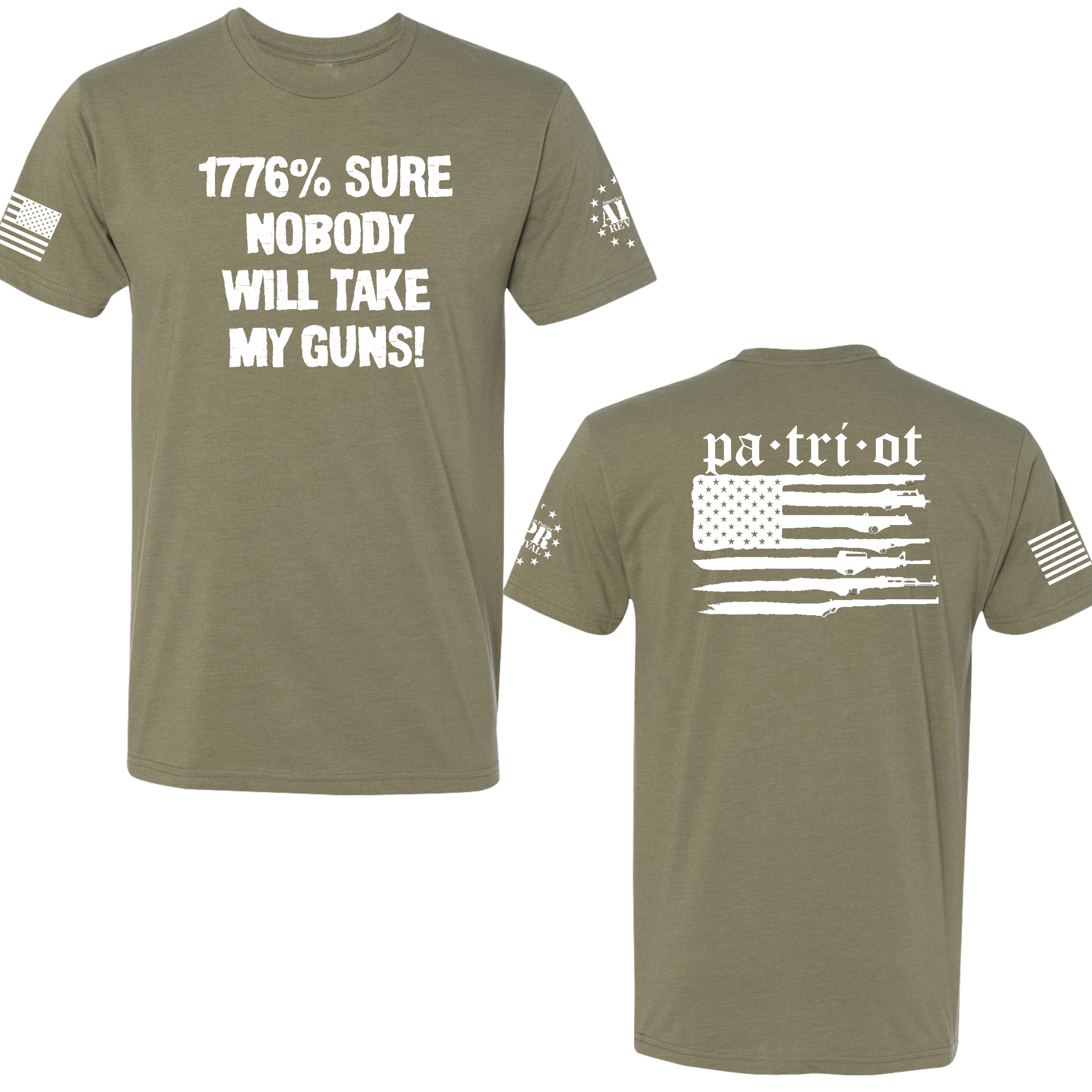 1776% Sure - Premium  from American Patriot Revival - Just $24.99! Shop now at American Patriot Revival1776% Sure