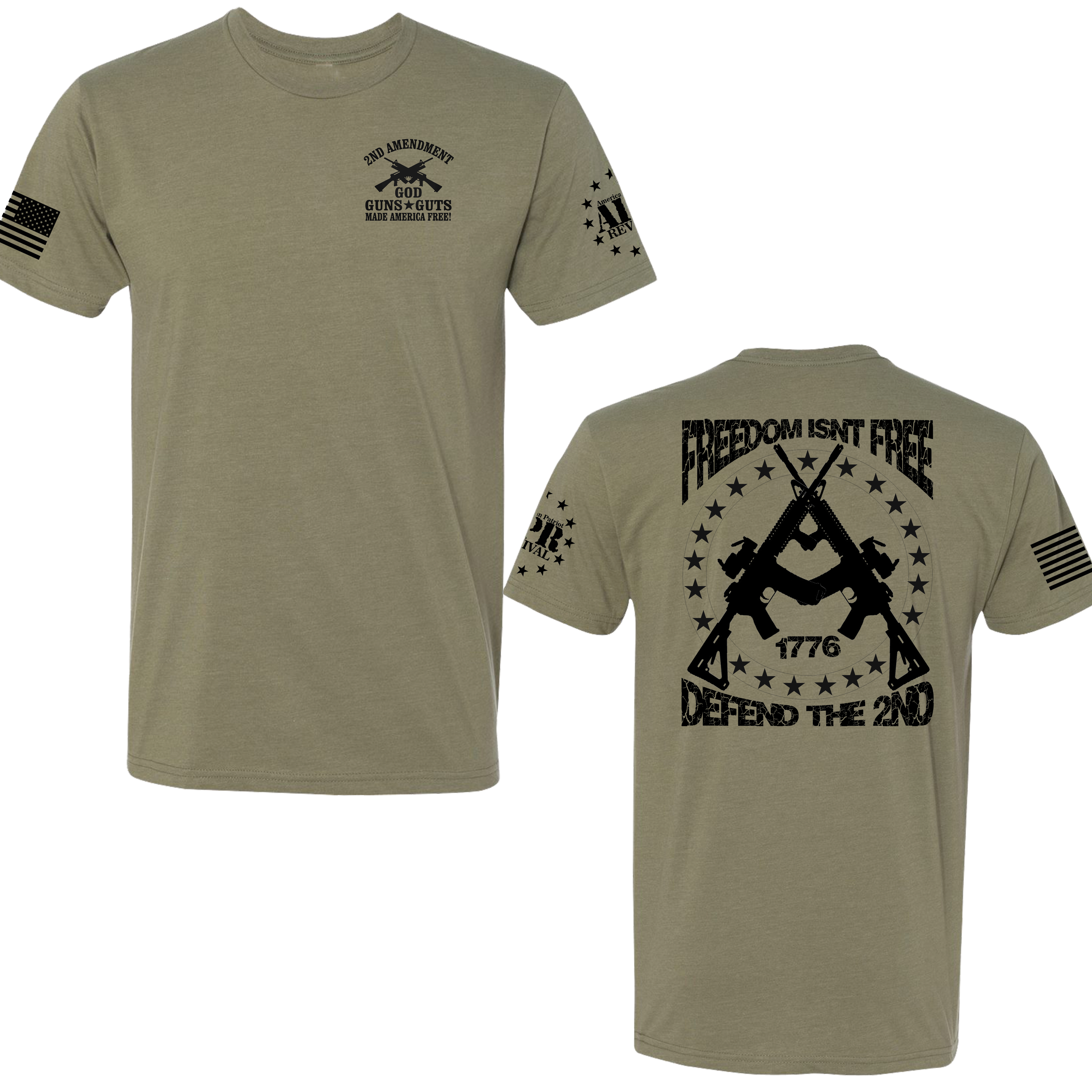 Freedom Isn't Free - Premium  from American Patriot Revival - Just $24.99! Shop now at American Patriot RevivalFreedom Isn't Free