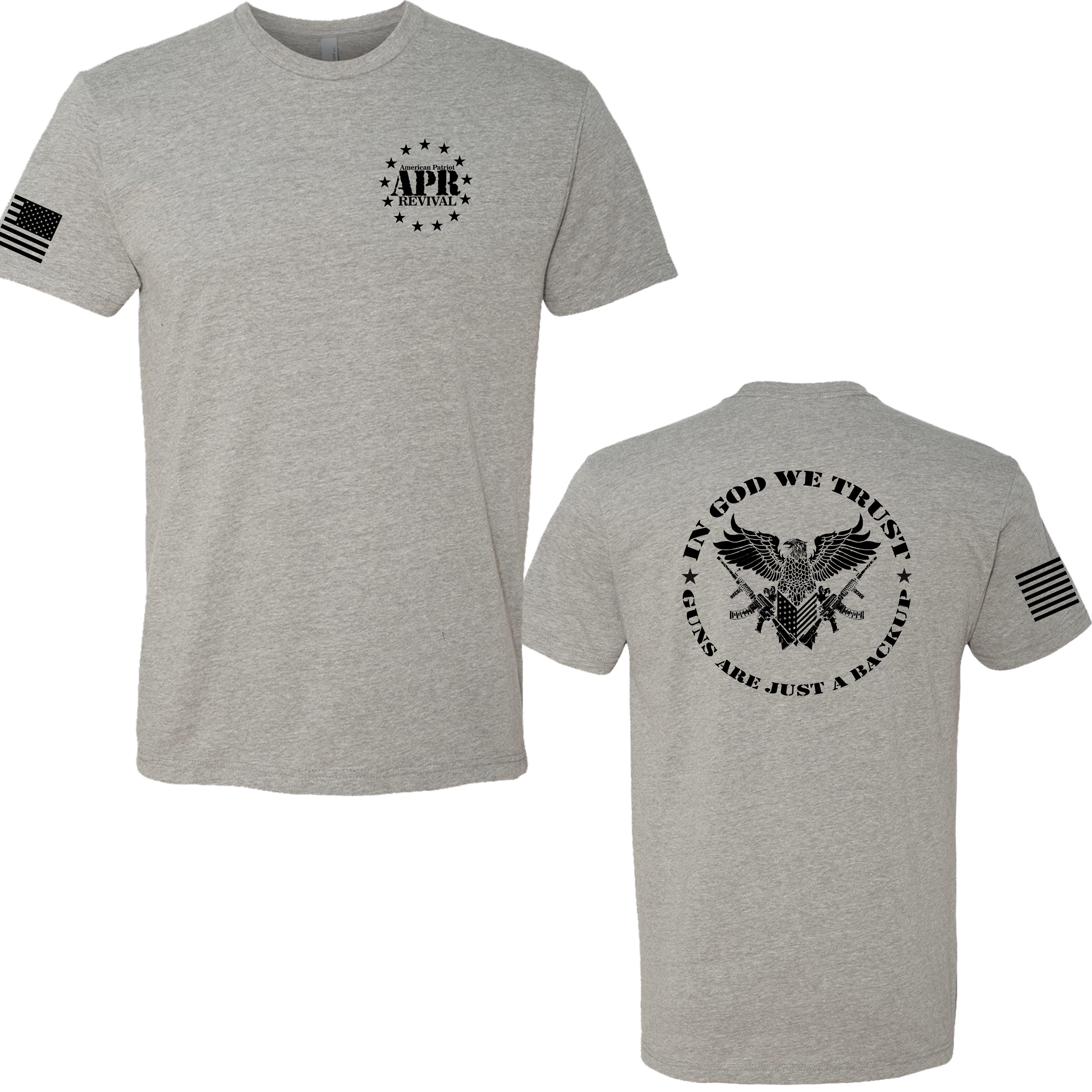 In God We Trust, Guns are... - Premium  from American Patriot Revival - Just $24.99! Shop now at American Patriot RevivalIn God We Trust, Guns are...