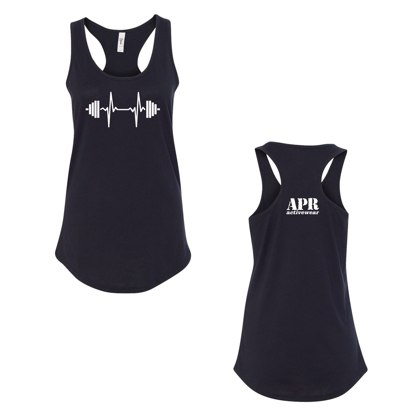 EKG Barbell ladies tank - Premium  from American Patriot Revival - Just $24.99! Shop now at American Patriot RevivalEKG Barbell ladies tank