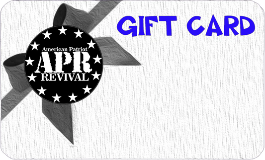 American Patriot Revival Gift Card - Premium  from American Patriot Revival - Just $10! Shop now at American Patriot RevivalAmerican Patriot Revival Gift Card