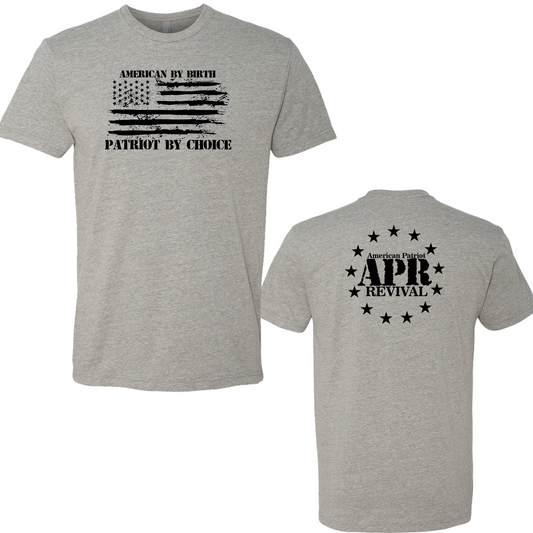 American by birth, Patriot by choice - Premium  from American Patriot Revival - Just $24.99! Shop now at American Patriot RevivalAmerican by birth, Patriot by choice
