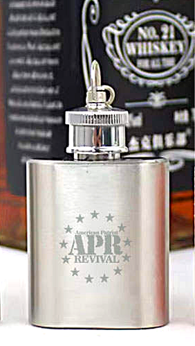 Mini Flask Keychain – 1oz Stainless Steel - Premium  from American Patriot Revival - Just $9.99! Shop now at American Patriot RevivalMini Flask Keychain – 1oz Stainless Steel