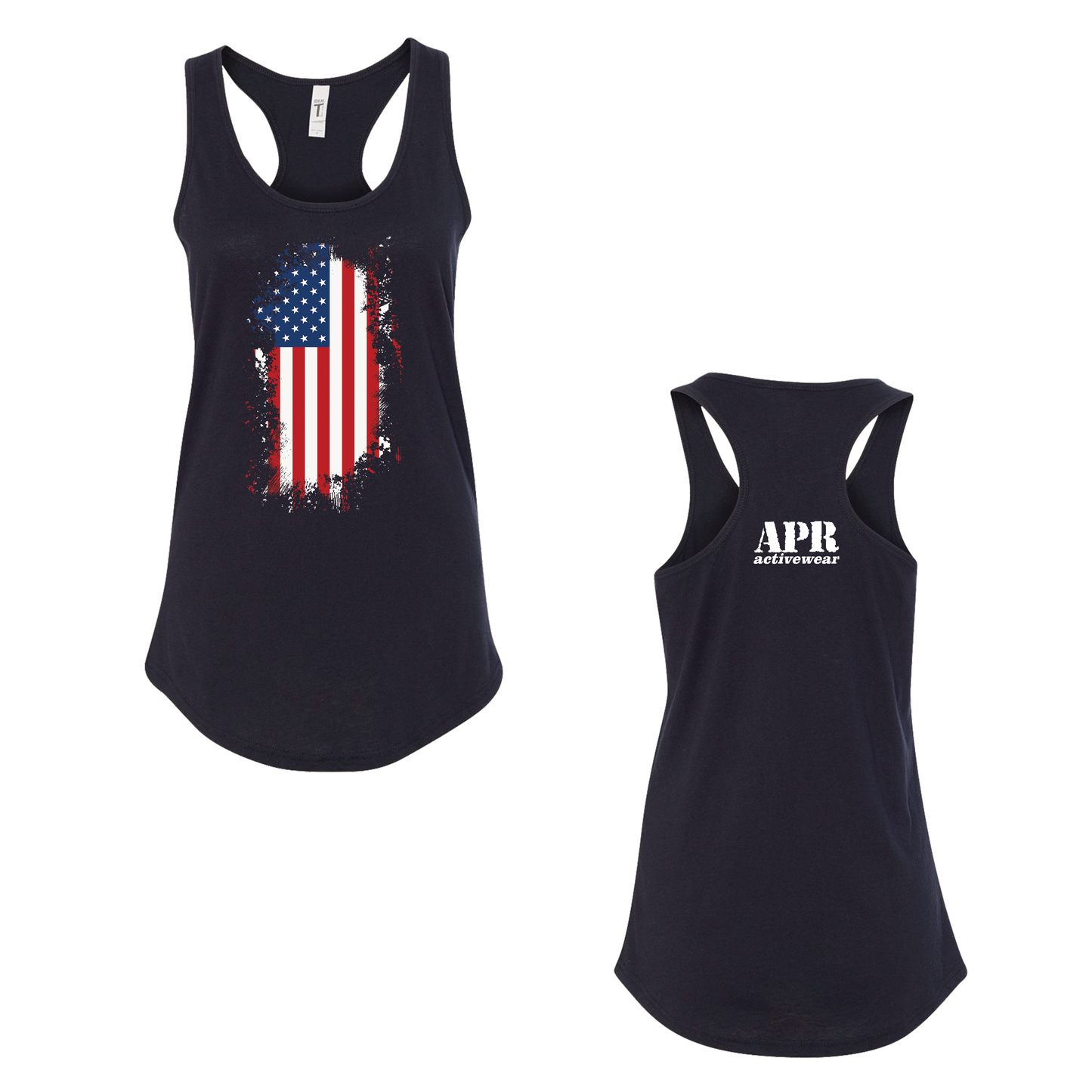 Tattered flag ladies tank - Premium  from American Patriot Revival - Just $24.99! Shop now at American Patriot RevivalTattered flag ladies tank