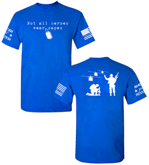 Not all heroes wear capes - Premium  from American Patriot Revival - Just $24.99! Shop now at American Patriot RevivalNot all heroes wear capes