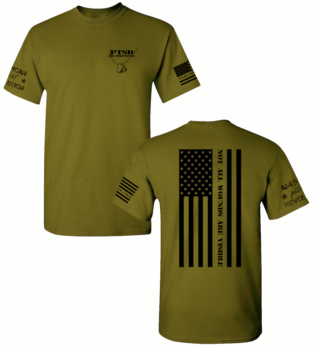 PTSD Awareness - Premium  from American Patriot Revival - Just $24.99! Shop now at American Patriot RevivalPTSD Awareness