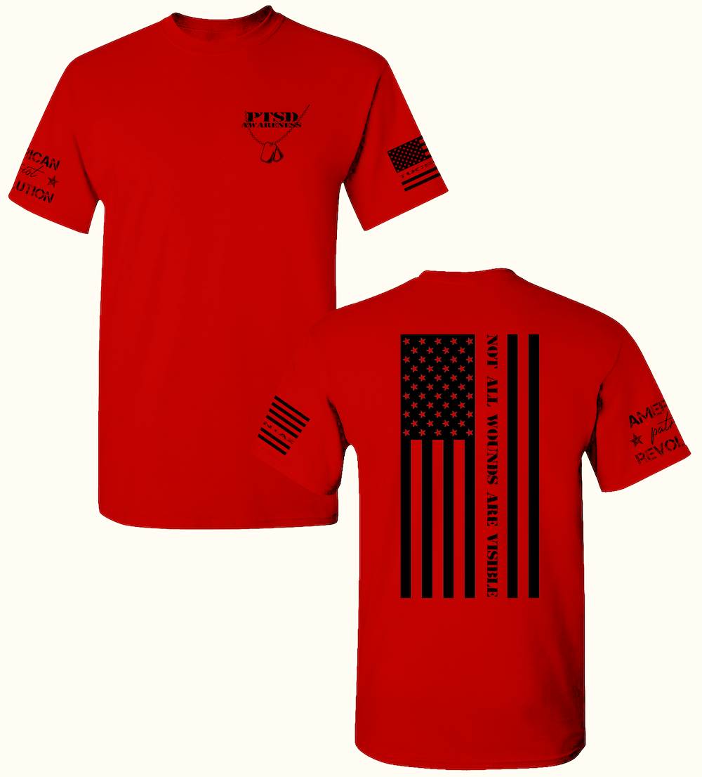 PTSD Awareness - Premium  from American Patriot Revival - Just $24.99! Shop now at American Patriot RevivalPTSD Awareness