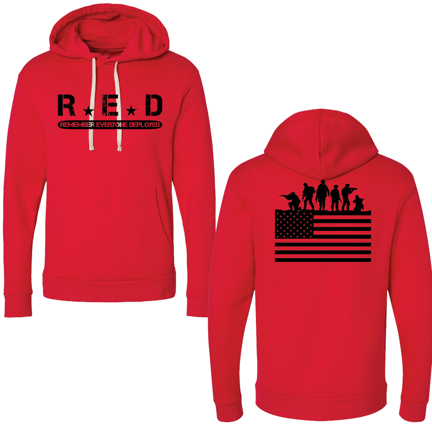 R.E.D Hoodie - Premium  from American Patriot Revolution - Just $49.99! Shop now at American Patriot RevivalR.E.D Hoodie